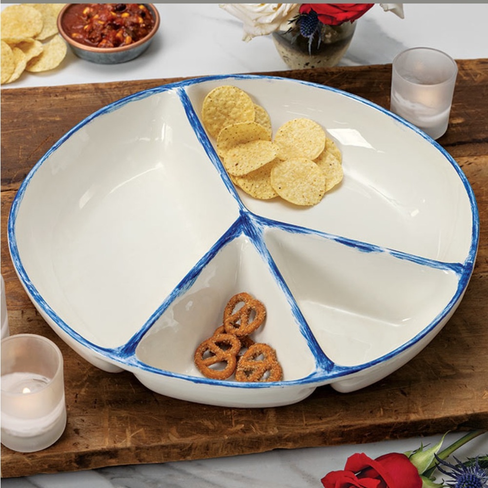 PEACE Sign Platter Dish -Tag